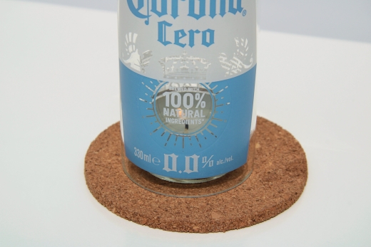 Windlichtglas Corona Zero Bierflasche