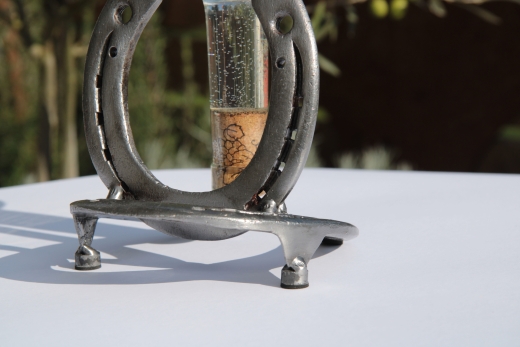 Hufeisen Kerzenständer