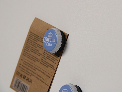 Corona Zero Kronkorken mit Magnet