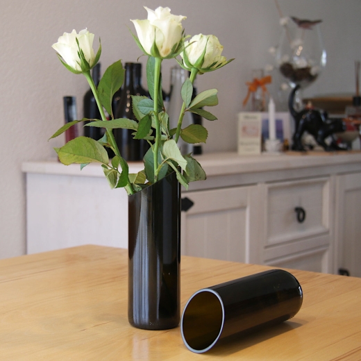 Vase Rotweinflasche