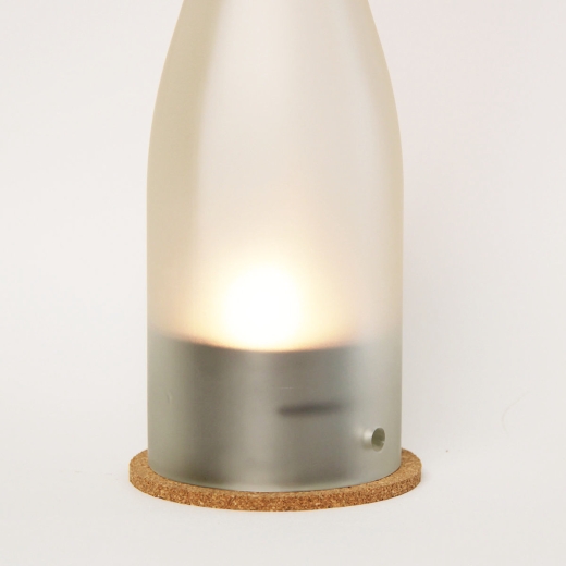 Windlicht Freixenet Carta Nevada Flasche