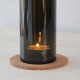 Windlicht Rotweinfasche