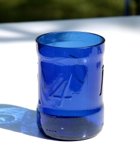 Glas aus einer 1664 blanc Bierflasche