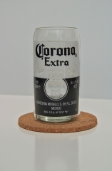 Windlichtglas Corona Extra Bierflasche