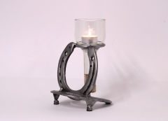 Hufeisen Kerzenständer